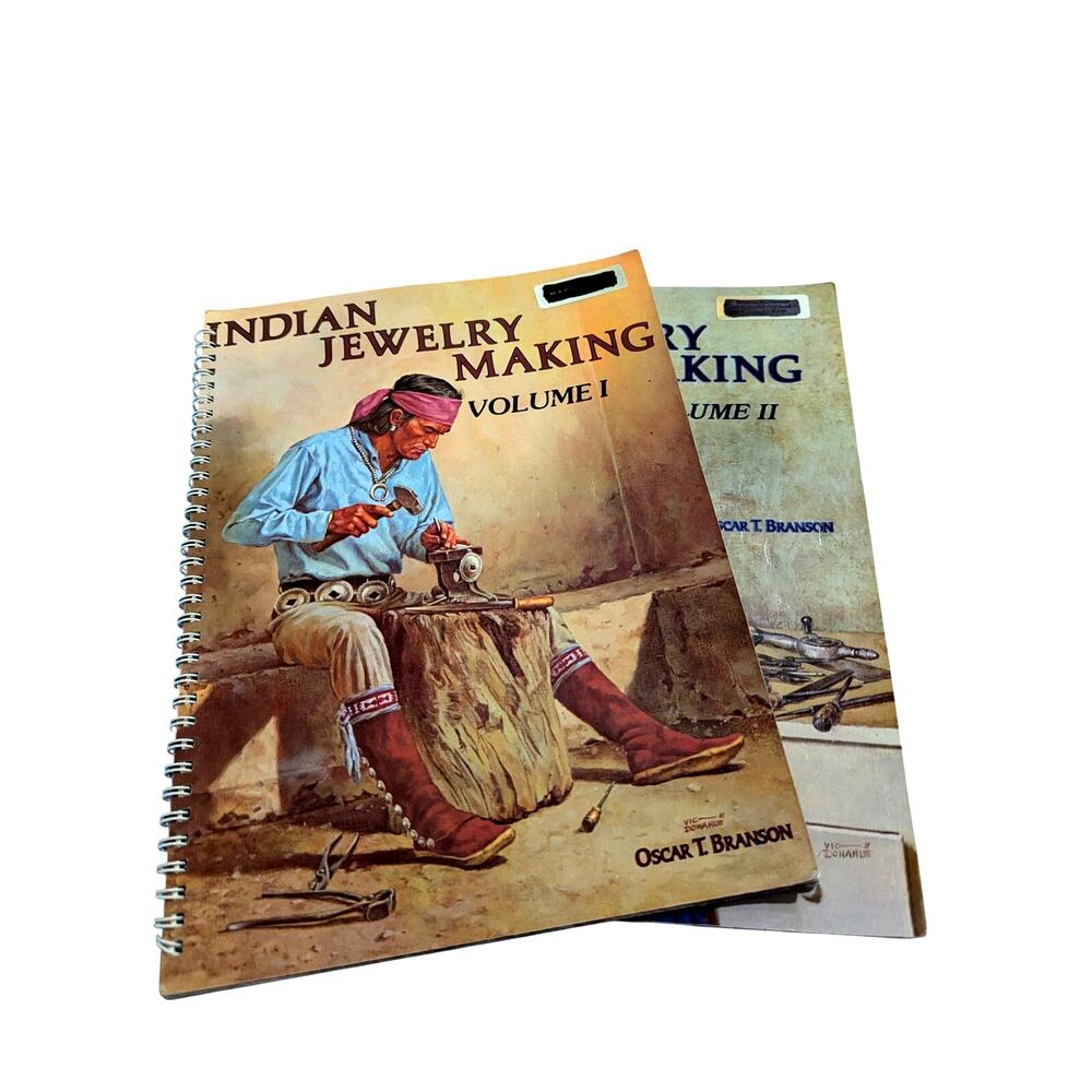 Title: Indian Jewelry Making, Volume I & Volume II (Complete 2-Volume Set)
